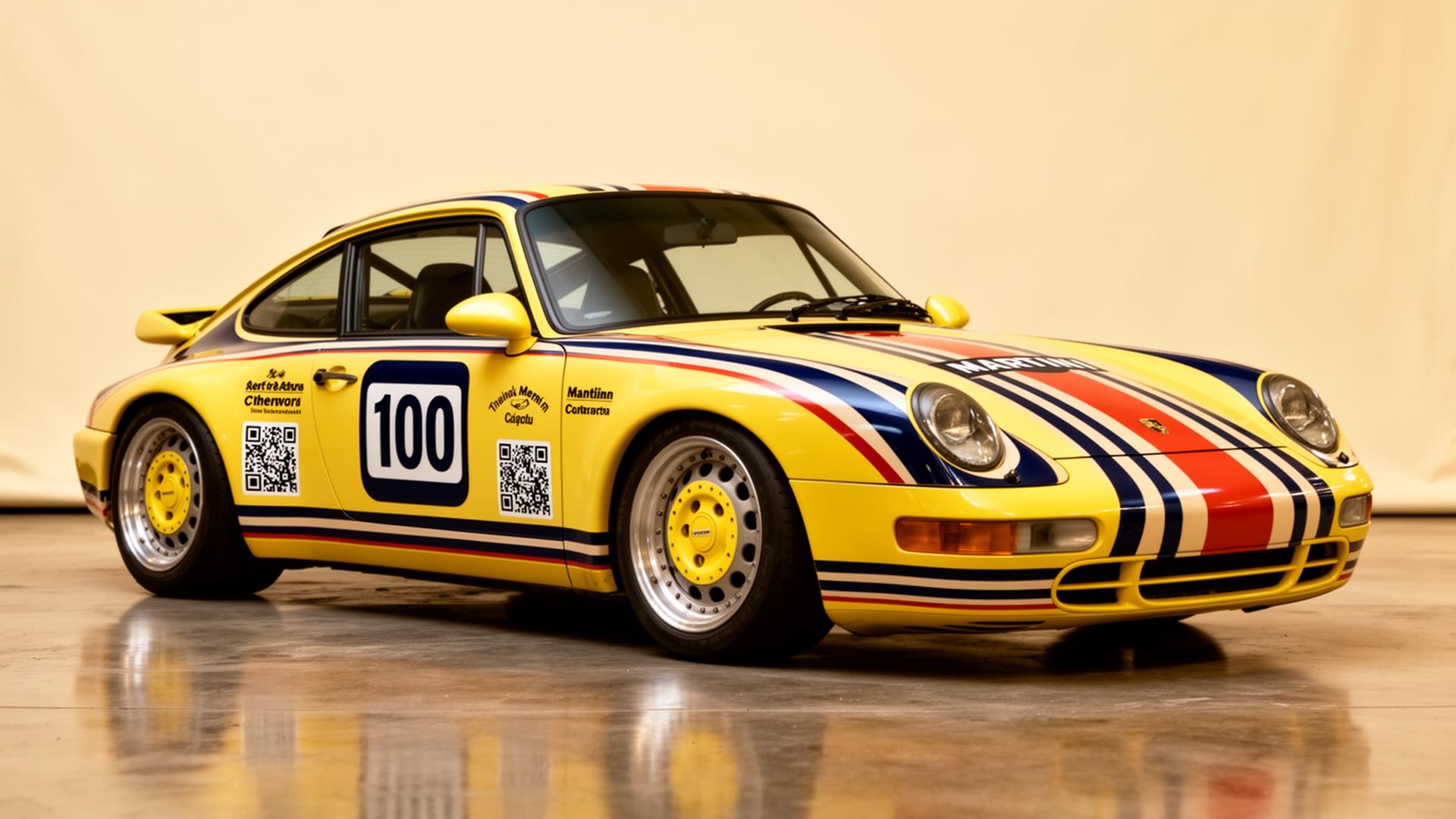 The car at $25K — Full Lemon Malőrtini Livery